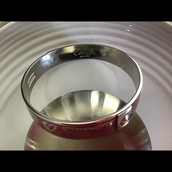 👑 Coach Poppy Bangle Bracelet - Picture 5 of 9